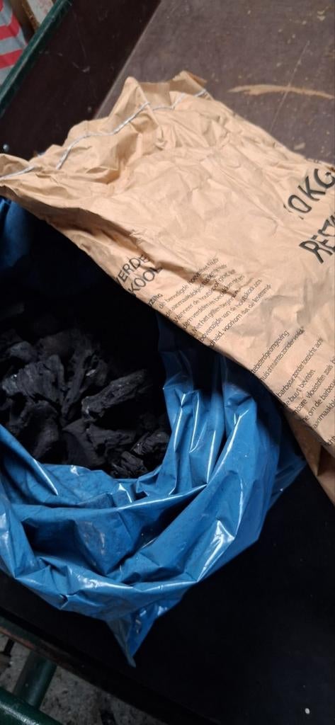 Houtskool 10 kg, Ophalen