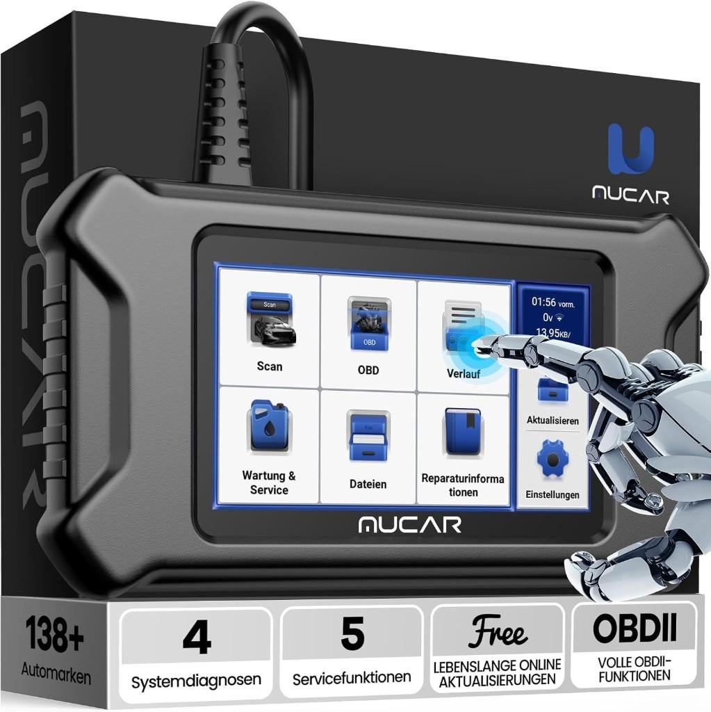 MUCAR CS4 OBD2 diagnoseapparaat, auto,, Auto diversen, Autogereedschap, Ophalen of Verzenden, Zo goed als nieuw, Support@mythinkcar.com