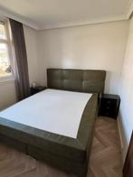 ZEER NET - Tweepersoonsbed 180x220 met nachtkastjes, Ophalen, Tweepersoons, Zo goed als nieuw, 180 cm