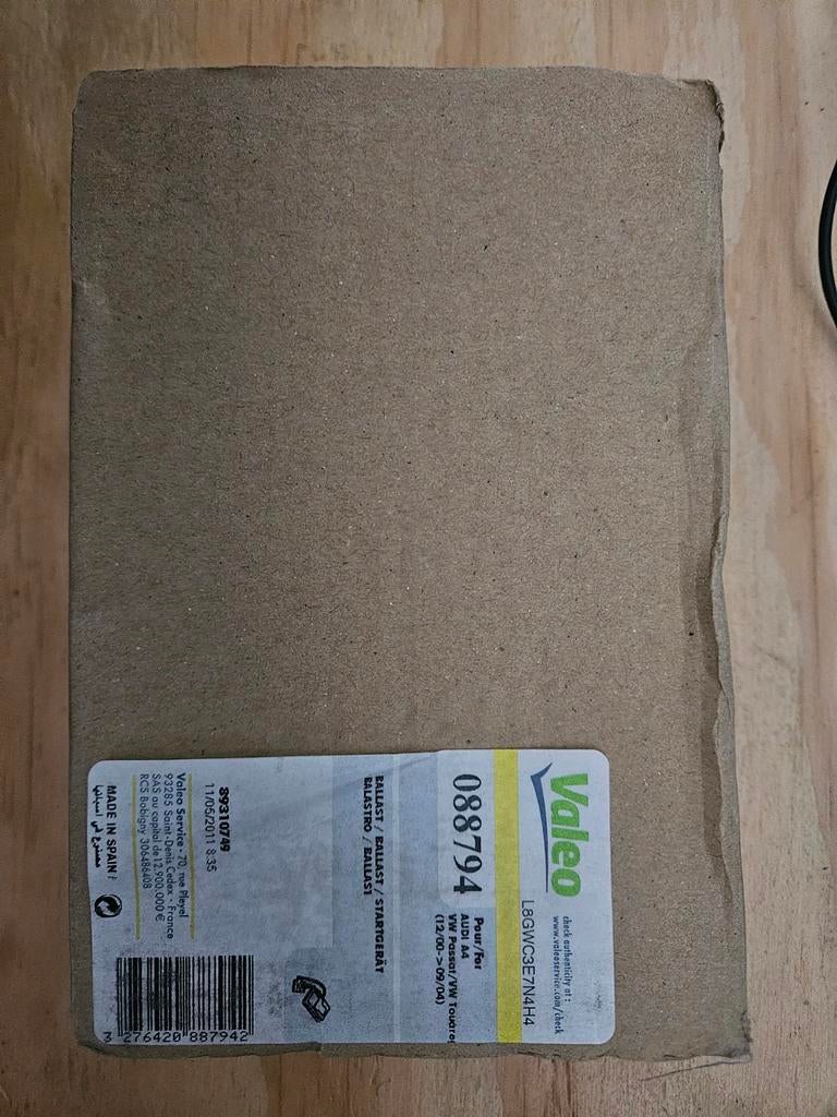 Xenon ballast Valeo 088794 Audi A4, VW Passat, Touareg, Auto-onderdelen, Verlichting, Ophalen of Verzenden, Nieuw, BMW