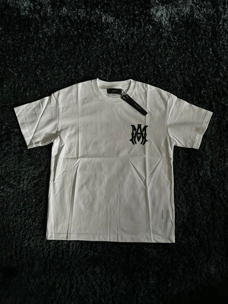 Amiri T-Shirt Wit, Ophalen of Verzenden, Zo goed als nieuw, Maat 48/50 (M), Wit