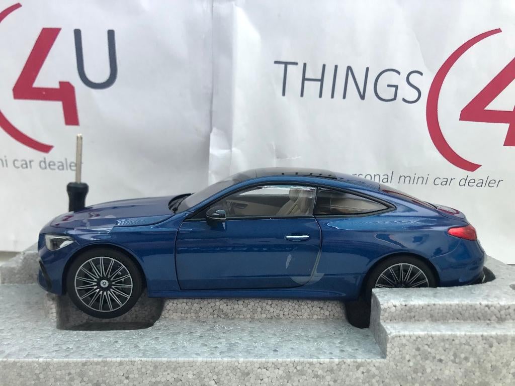Norev 1:18 Mercedes-Benz CLE C236 Coupe 2024 spectral blue, Ophalen of Verzenden, Nieuw, Auto, Norev