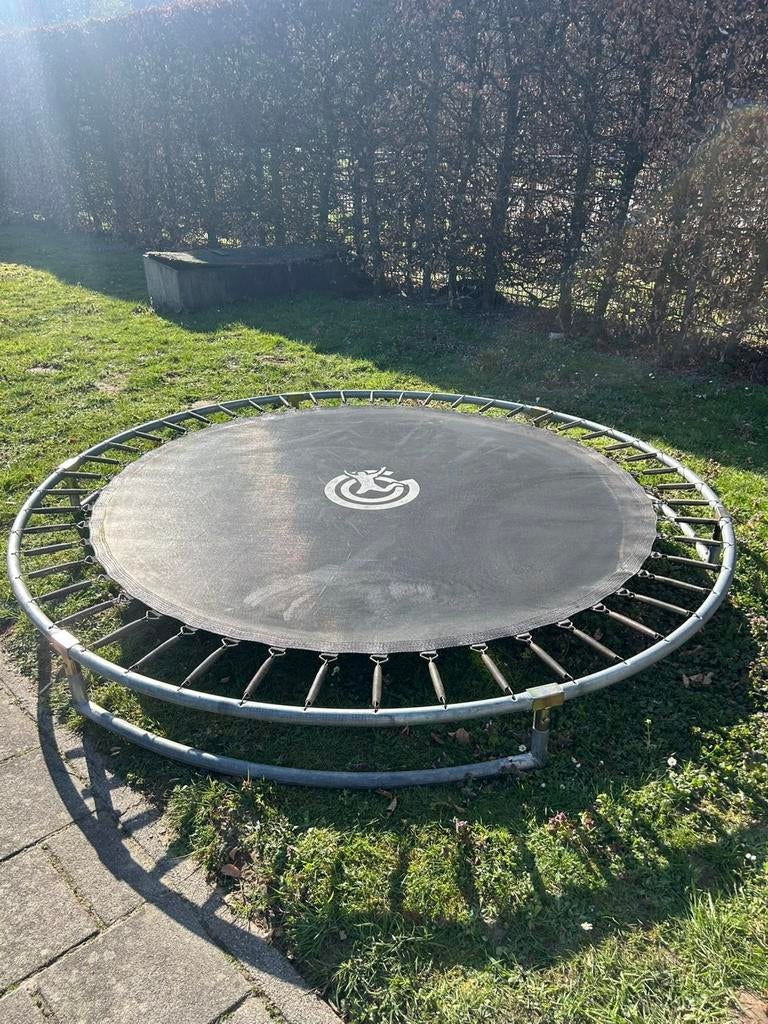 Trampoline, Kinderen en Baby's, Speelgoed | Buiten | Trampolines, Ophalen, Zo goed als nieuw
