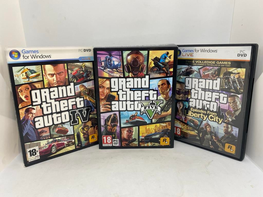 Grand Theft Auto PC editions, Online, Vanaf 18 jaar, Rockstar, 1 speler