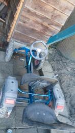 Skelter met zitmaaier kar, Ophalen, Zo goed als nieuw, Mammoet, Met kar of aanhanger