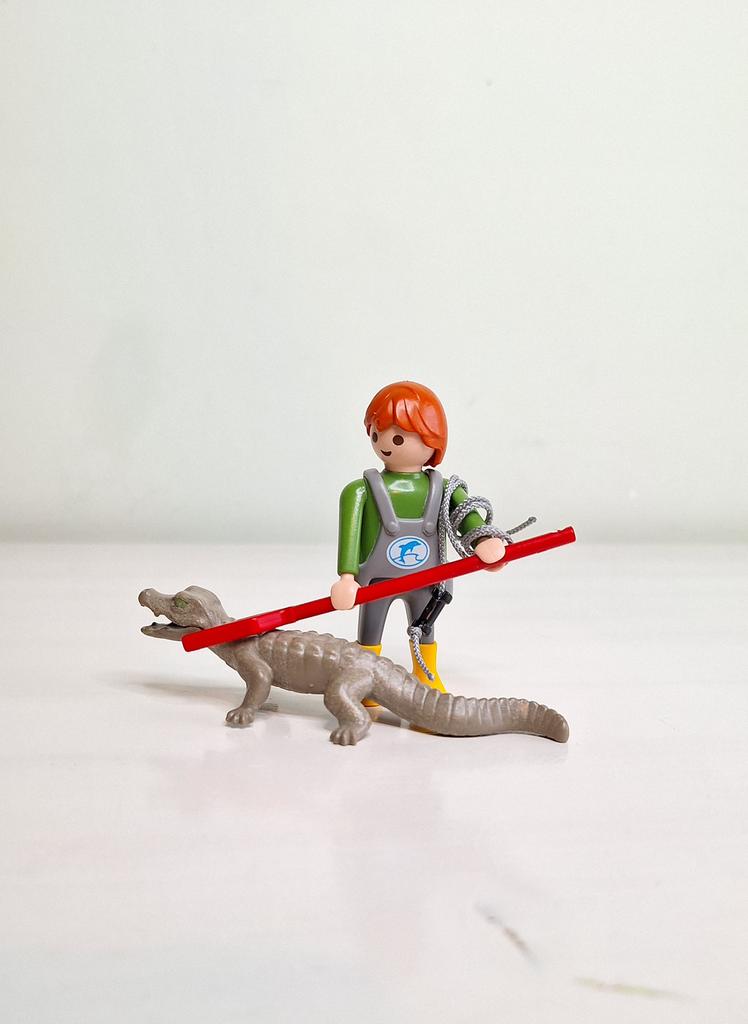 Playmobil ad7 - Dierenverzorger, Ophalen of Verzenden, Zo goed als nieuw