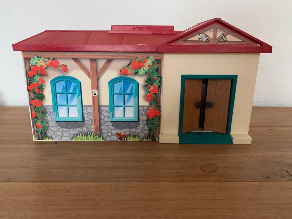Playmobil meeneem Boerderij, Ophalen of Verzenden, Zo goed als nieuw, Complete set