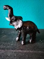 Olifant van leer, 15 cm, Ophalen of Verzenden, Gebruikt, Dier