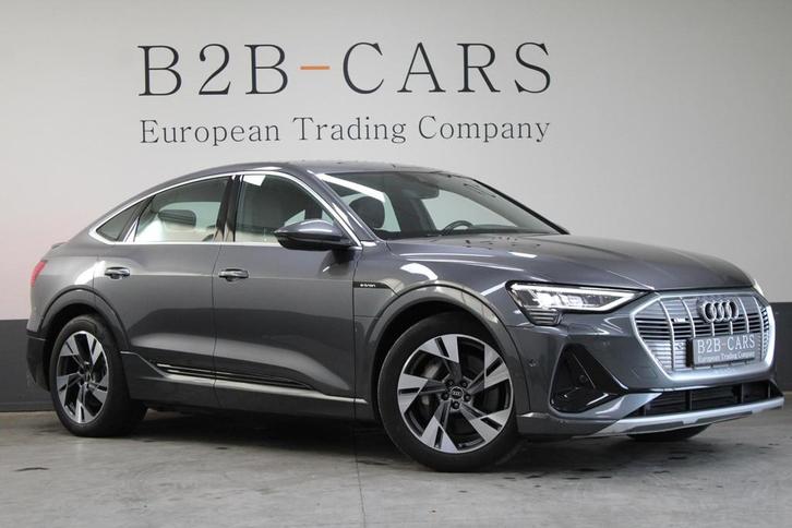 Audi e-tron Sportback 55 quattro 95 kWh SOH 90% - S-Line - B, Auto's, Audi, Bedrijf, Te koop, e-tron, 4x4, ABS, Achteruitrijcamera