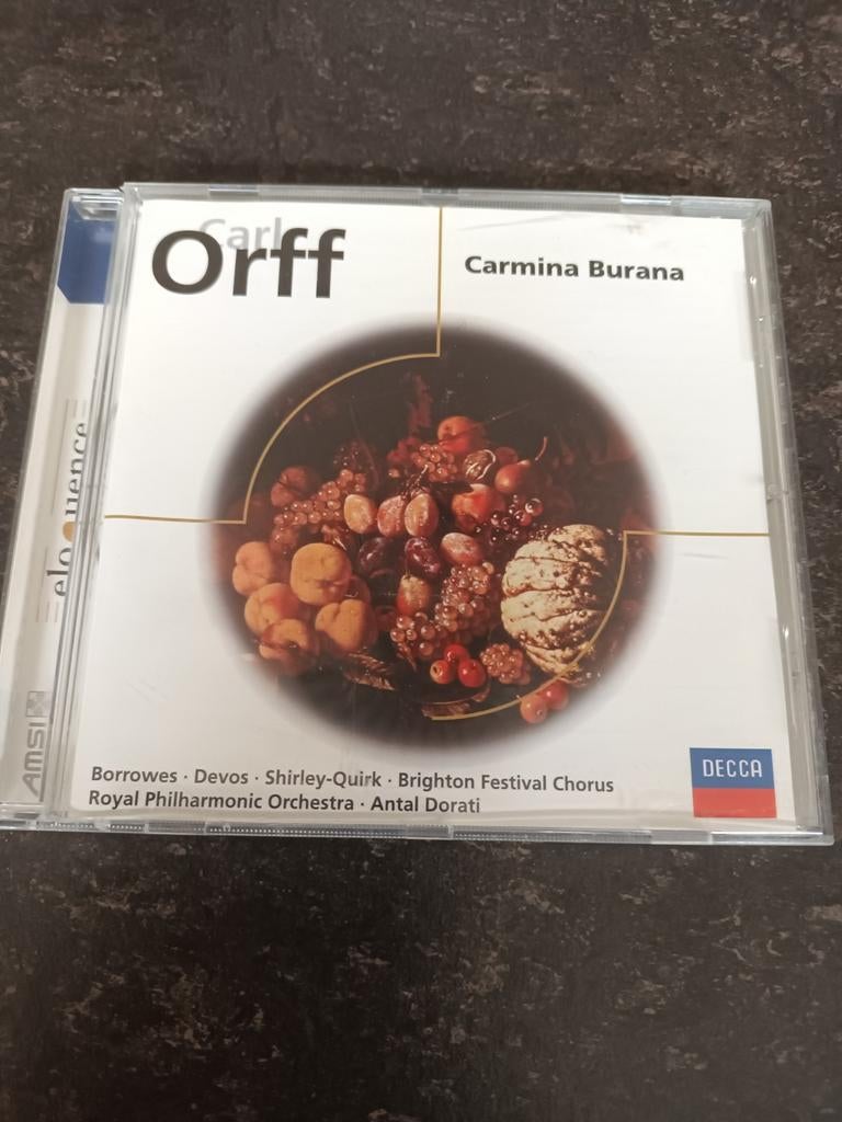 Carl Orff - Carmina Burana, Cd's en Dvd's, Ophalen of Verzenden, Modernisme tot heden, Zo goed als nieuw, Opera of Operette