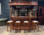 Hemelbar Luifelbar Huisbar Massief Hout, Ophalen, Gebruikt, Info@chesterfieldjunkie.nl, Inclusief barstoelen