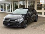 Volkswagen POLO 1.0 TSI automaat/carplay/virtual/klimaat/cam, Gebruikt, Leder en Stof, Zwart, Bedrijf