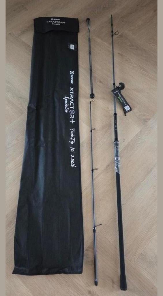 Sonik Xtractor+ Specialist Twin Tip 10ft (nieuw), Ophalen of Verzenden, Nieuw, Werphengel