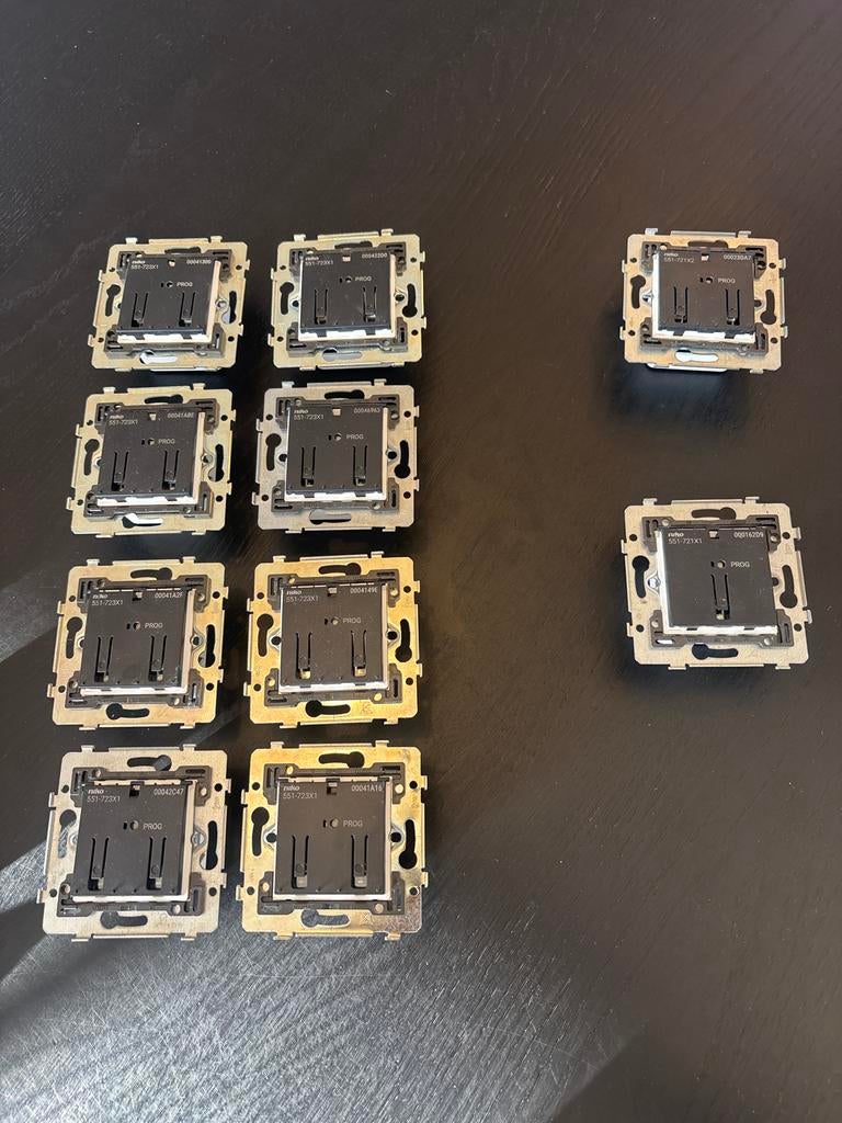 Niko schakelaars 551-723X1, 551-721X1, 551-721X2, Ophalen of Verzenden, Gebruikt, Schakelaar