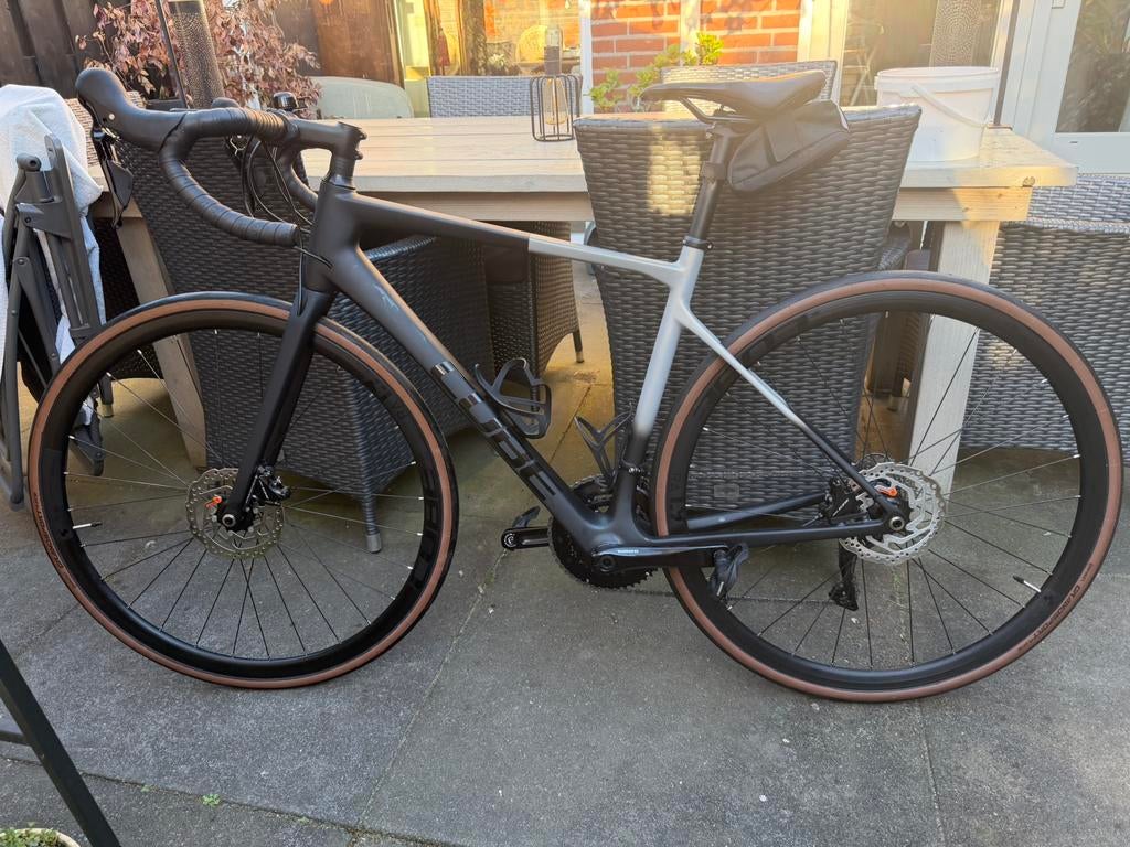 Cube Axial WS GTC PRO Switchgrey/Carbon, 49 tot 53 cm, Ophalen, Zo goed als nieuw, Overige merken