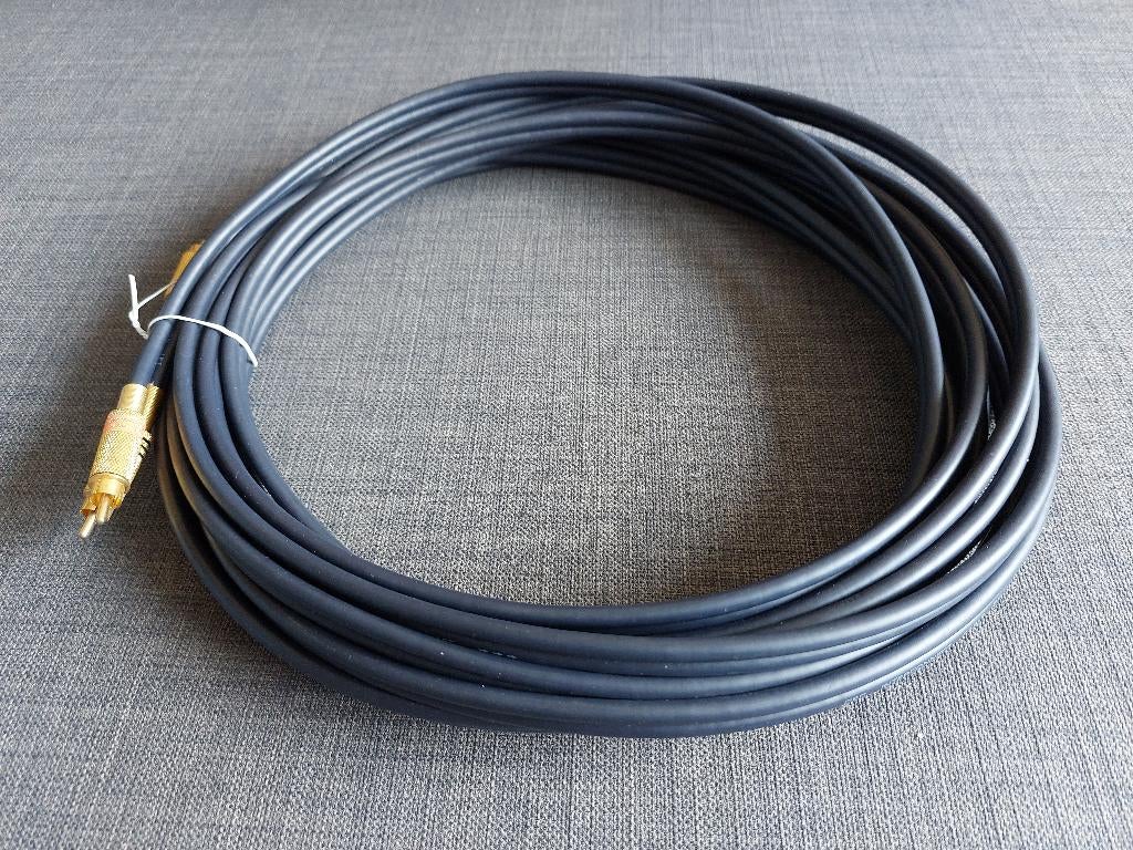 OFC audio interlink kabel van 10 meter zo goed als nieuw., Audio, Tv en Foto, Audiokabels en Televisiekabels, Ophalen of Verzenden