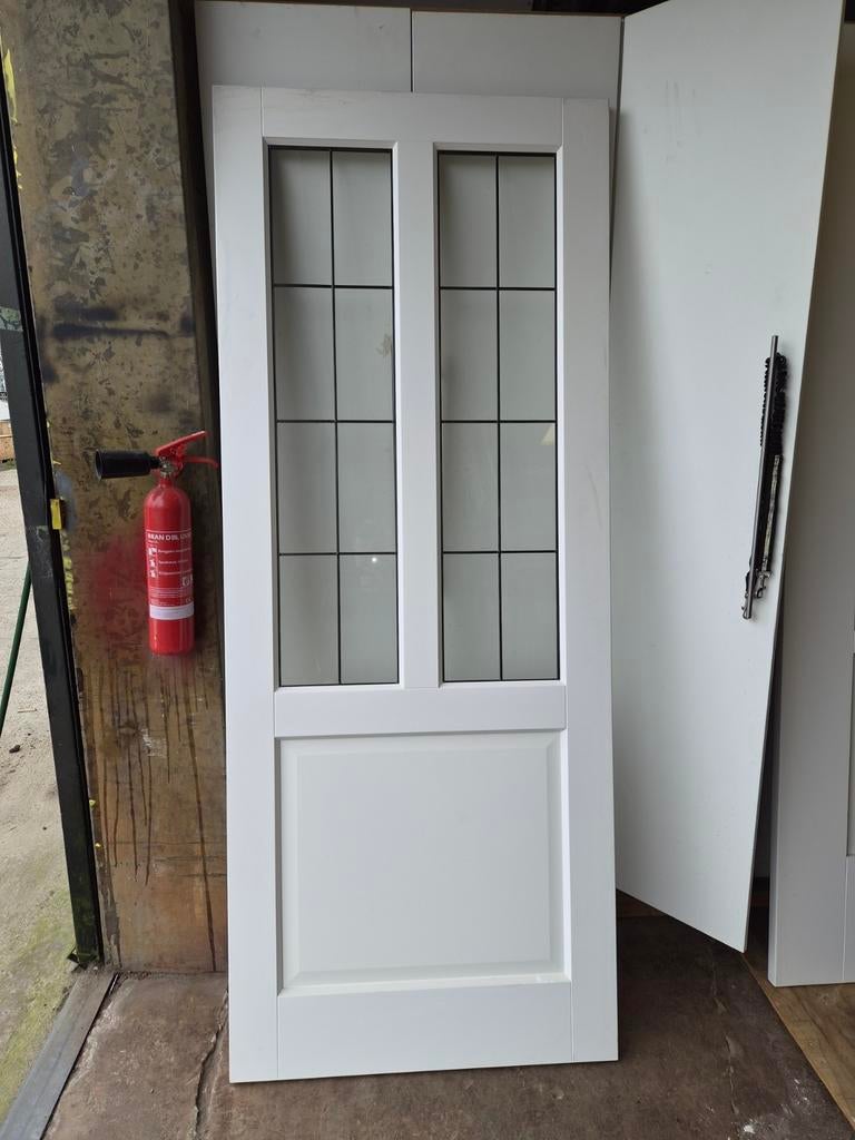 Nieuwe en gebruikte binnendeuren stomp en opdek., Ophalen, Nieuw, Glas, Binnendeur