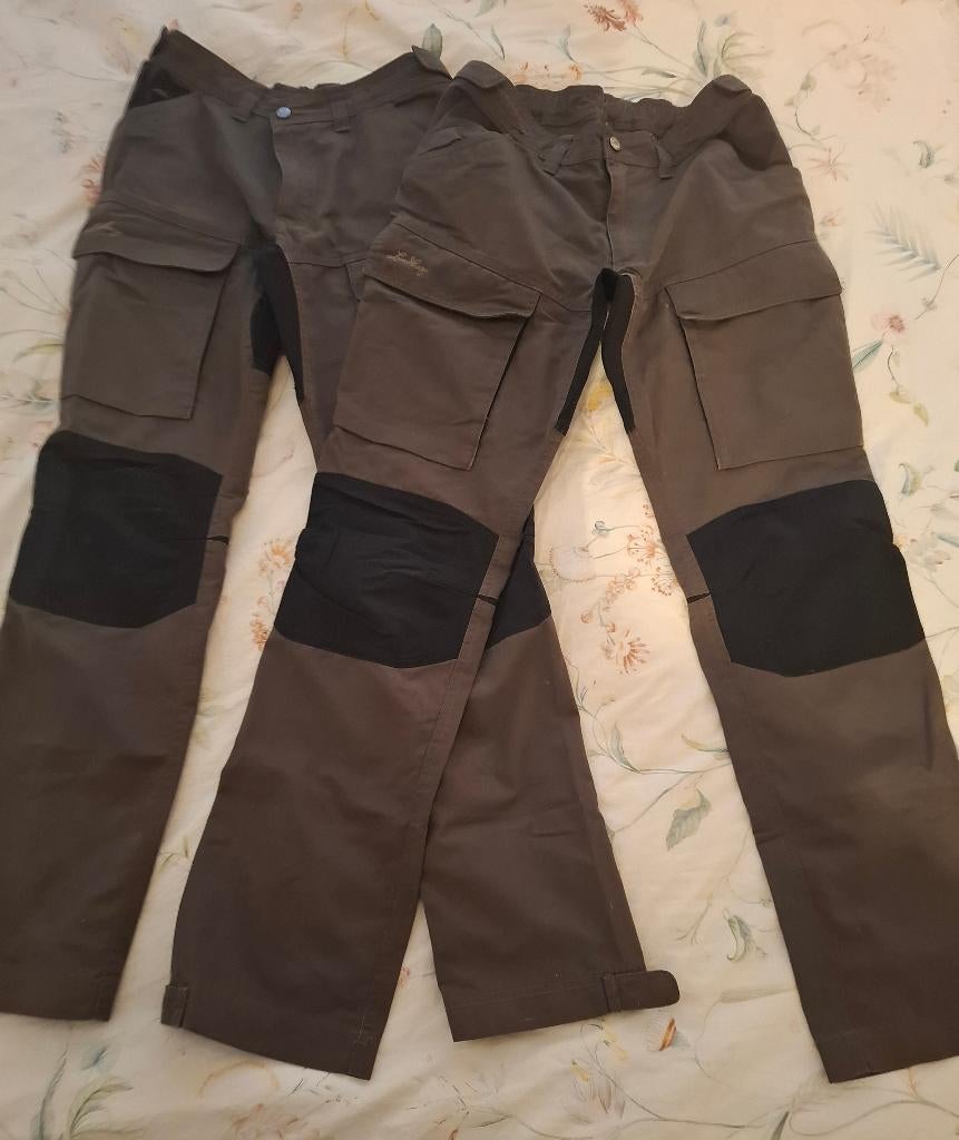 2 x Lundhags Makke Trekkingbroek junior 170/176 gebruikt, Ophalen of Verzenden, Gebruikt, Kleding