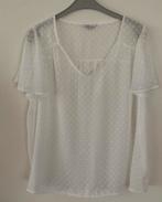 Witte blouse maat 52 MS mode, Ophalen of Verzenden, Nieuw, Wit, Blouse of Tuniek