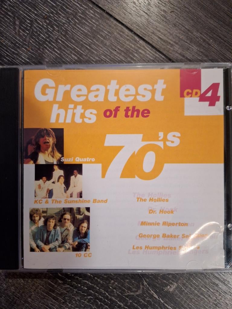 Greatest Hits of the 70's CD 4 - Diverse Artiesten, Cd's en Dvd's, Cd's | Verzamelalbums, Verzenden, Zo goed als nieuw, Pop