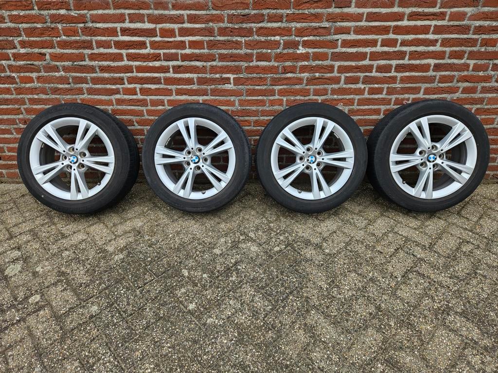 Aluminium BMW velgen 205 55 R17, Auto-onderdelen, Banden en Velgen, Ophalen, 17 inch, 205 mm, Zomerbanden