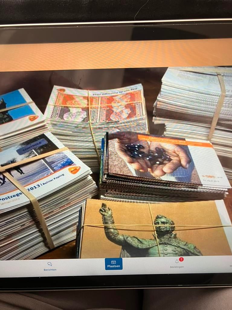 Voor de liefhebbers!!! Ruim 1800 witte kaartjes zie foto’s, Verzenden, Overige typen