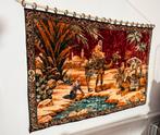 Vintage wandtapijt jaren 70 Arabische karavaan 170 x 117 cm, Info@bababoho.com, BabaBoho, Ophalen of Verzenden, Zo goed als nieuw