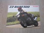 Kawasaki ZZ-R 600 / ZZ-R 500 brochure folder 1992 ?, Ophalen of Verzenden, Kawasaki
