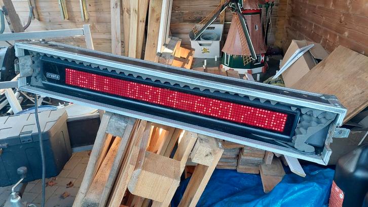 Te koop: Cresta lichtkrant, Audio, Tv en Foto, Professionele Audio-, Tv- en Video-apparatuur, Ophalen of Verzenden