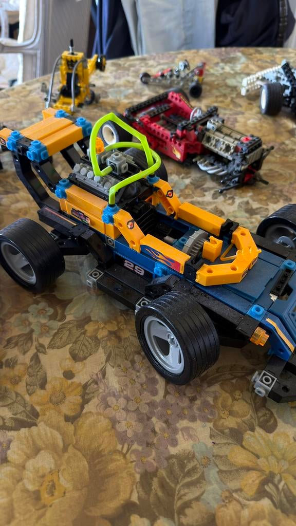30 jaar verzameling vintage speelgoed Lego Technic., Ophalen of Verzenden, Zo goed als nieuw