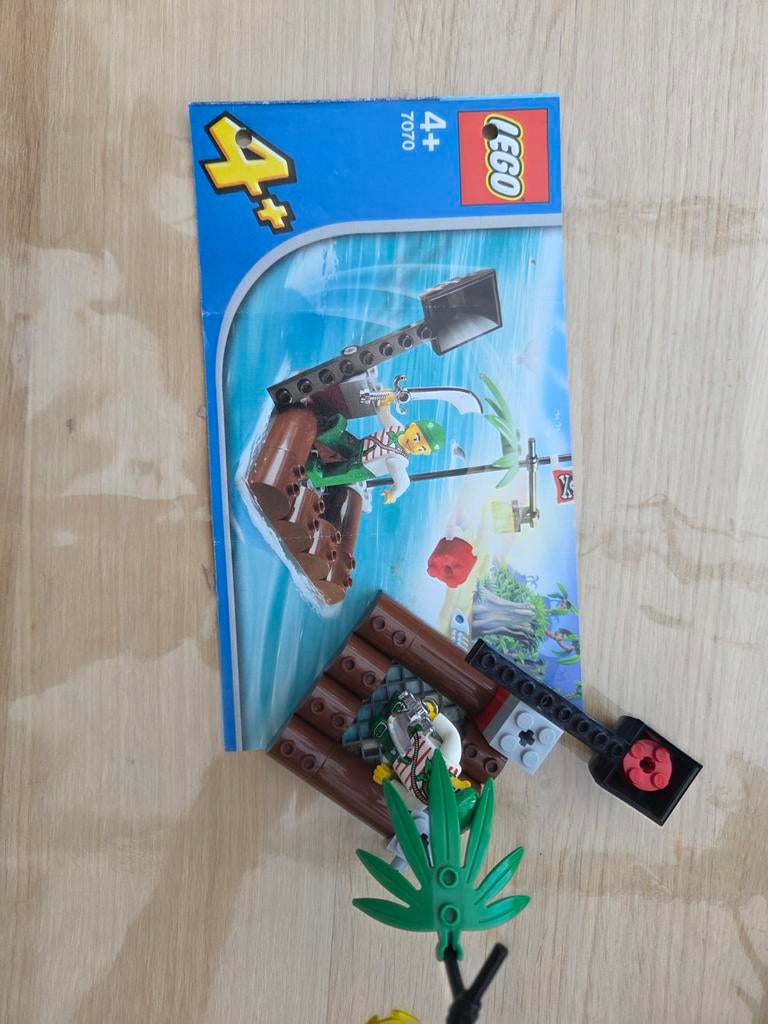 Lego piraten set 7070 compleet, Ophalen of Verzenden, Zo goed als nieuw