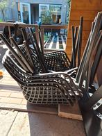 Tuinstoelen Kwantum €10,00 voor 4 stoelen!!!!, Tuin en Terras, Ophalen, Kunststof
