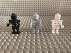 Lego minifiguren 3 st skeletten zwart li.grijs wit, NIEUW !, Ophalen of Verzenden, Nieuw, Losse stenen, Lego