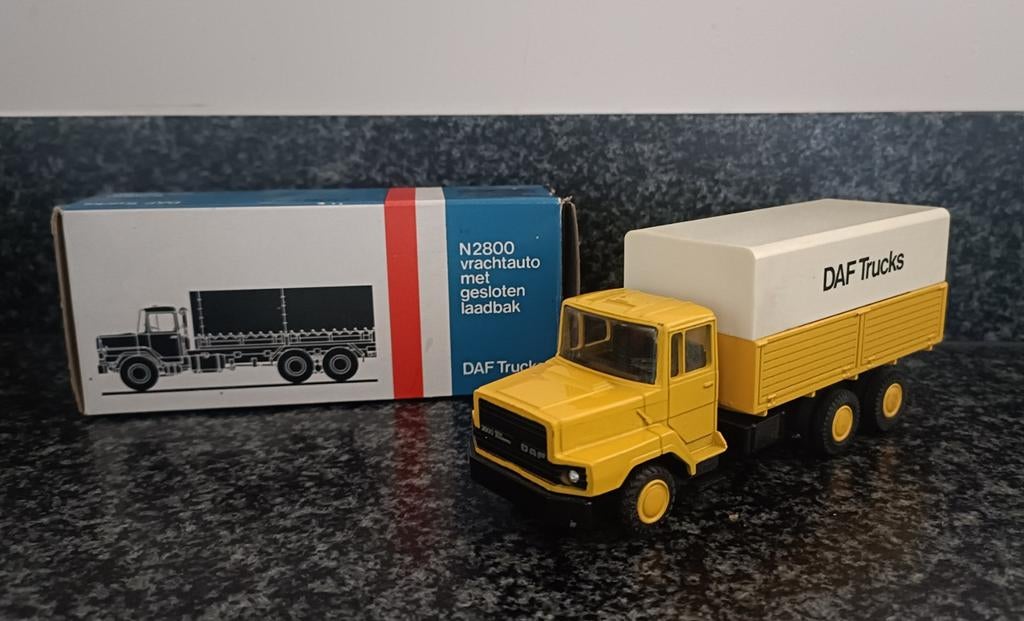 DAF 2800 Torpedo No. 72 LionToys, Ophalen of Verzenden, Zo goed als nieuw, Bus of Vrachtwagen, Lion Toys