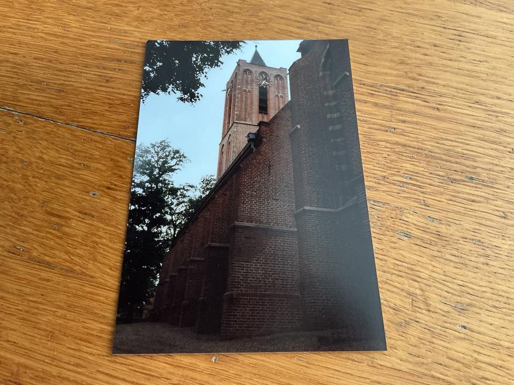 C2833 Westbroek kerk, Ophalen of Verzenden, Voor 1940, Zo goed als nieuw