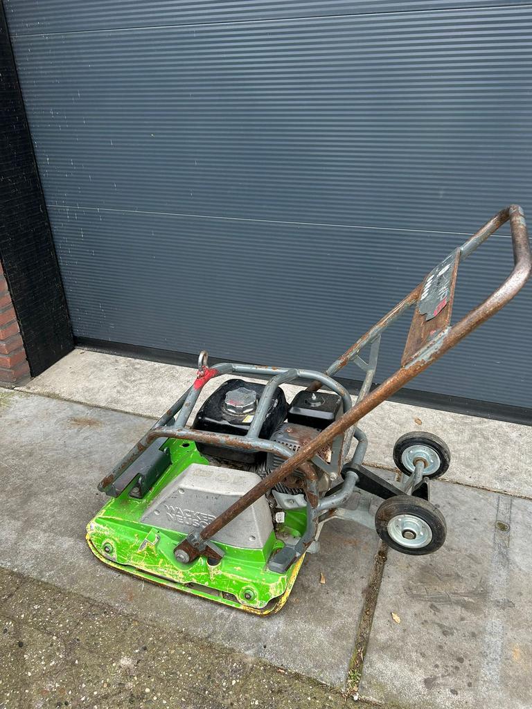T.k. Wacker WP1550 trilplaat, Tuin en Terras, Ophalen, Gebruikt