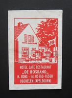 0167 Ugchelen  Apeldoorn - Hotel Cafe Restaurant De Bosrand, Ophalen of Verzenden, Nederland