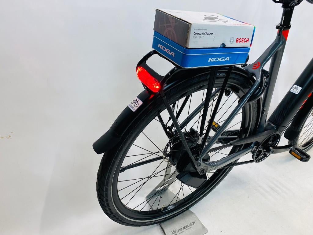 KOGA EnovaEVO Ebike dames XL-60cm – Accu 625WH – km 7363, Overige merken, Versnellingen, Zo goed als nieuw, Schijfrem