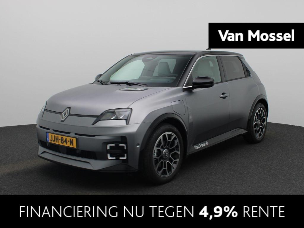 Renault 5 comfort range Roland-Garros 52 kWh | Pack Safety &, Auto's, Renault, Adaptive Cruise Control, Leder en Stof, Origineel Nederlands