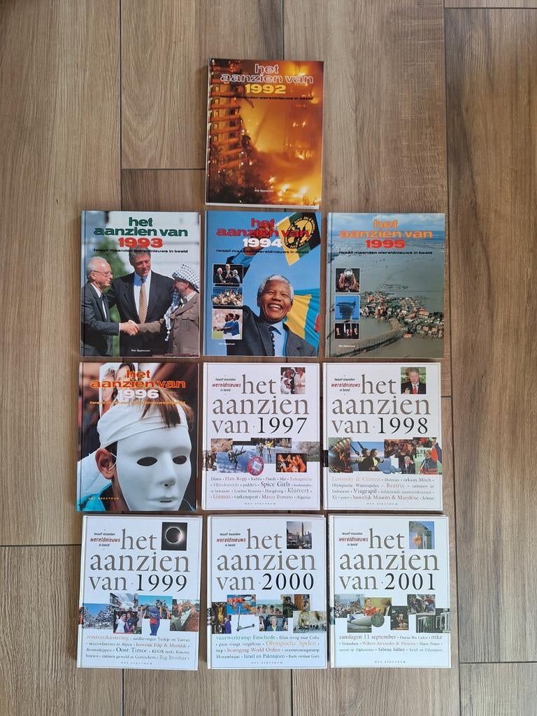 Het aanzien van 1992 t/m 2001 complete reeks, Boeken, Geschiedenis | Wereld, Ophalen of Verzenden