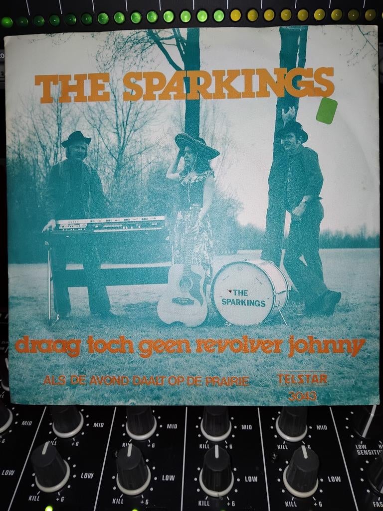 The Sparkings - Draag Toch Geen Revolver Johnny Single, Cd's en Dvd's, Vinyl | Nederlandstalig, Ophalen of Verzenden, Gebruikt