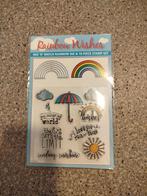 Rainbow Wishes Stempel & Die Set - Mix 'n' Match, Ophalen of Verzenden, Nieuw, Clearstamp