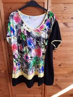 CHALOU TUNIEK MAAT 48-50 ALS NIEUW, Ophalen of Verzenden, Zo goed als nieuw, Blauw, Blouse of Tuniek