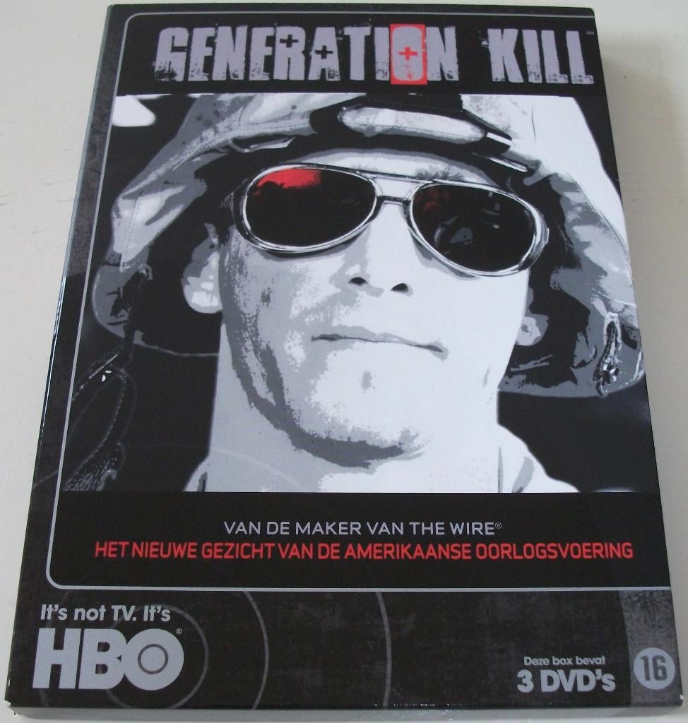 Mini-Serie *** GENERATION KILL *** 3-Disc Boxset, Cd's en Dvd's, Dvd's | Overige Dvd's, Zo goed als nieuw, Boxset, Vanaf 16 jaar