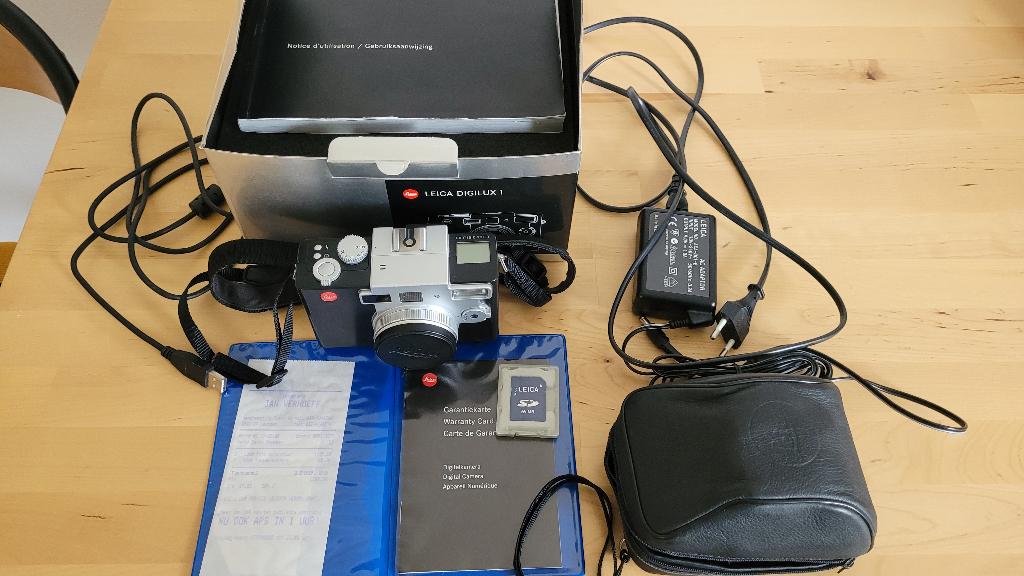 Leica Digilux 1, Audio, Tv en Foto, Fotocamera's Digitaal, Compact, Ophalen of Verzenden, Zo goed als nieuw, 4 Megapixel