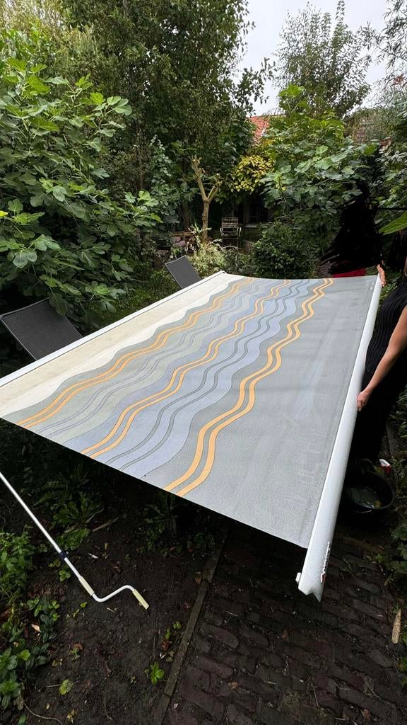 Omnistor Luifel Dakmontage 3.75m breed x 2.50m uitval, Ophalen, Gebruikt, Thule