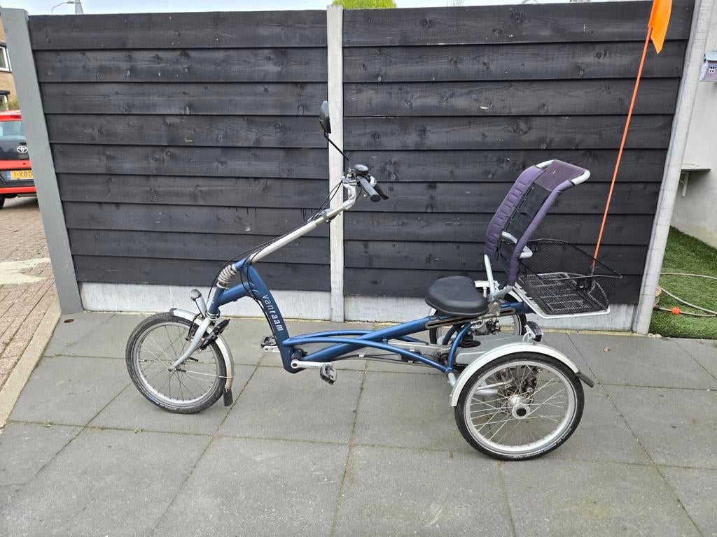 Van Raam Easy Rider driewielfiets, Ophalen