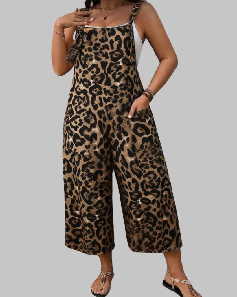 Jumpsuit Philou (44-52), Verzenden, Nieuw, Bruin, Broek of Spijkerbroek