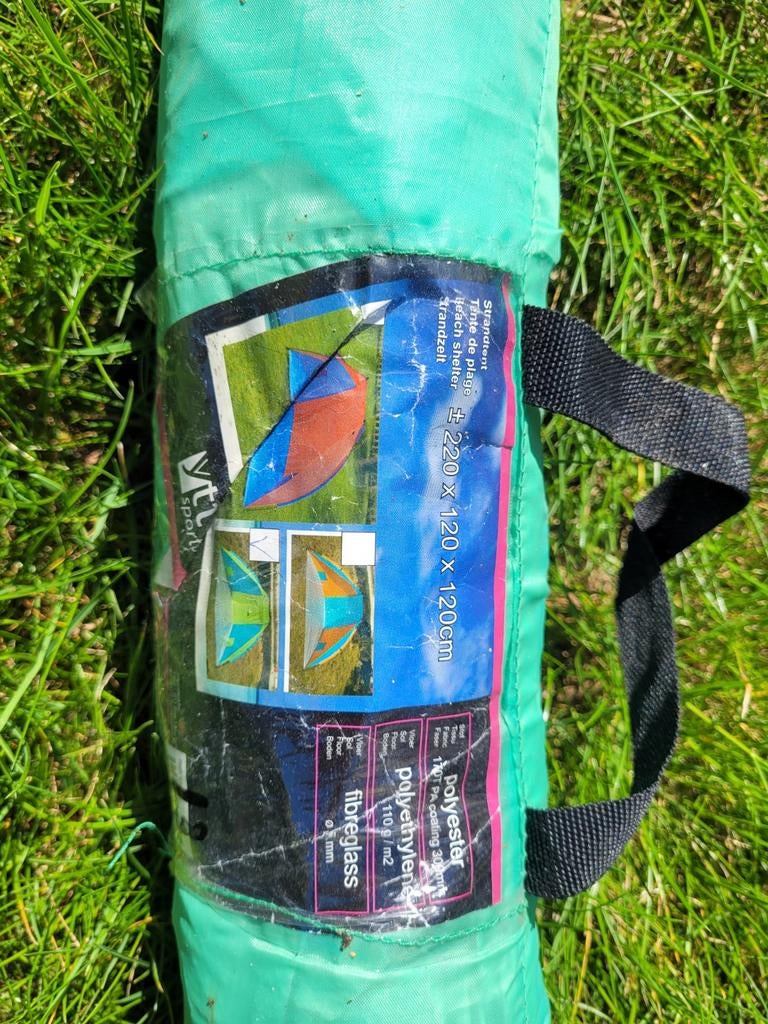 Windscherm voor op strand of camping, Ophalen, Zo goed als nieuw