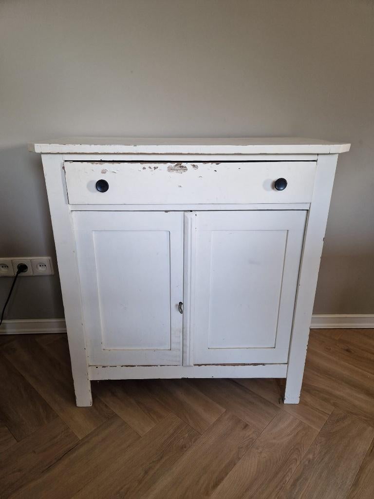 Brocante vintage kast, Ophalen